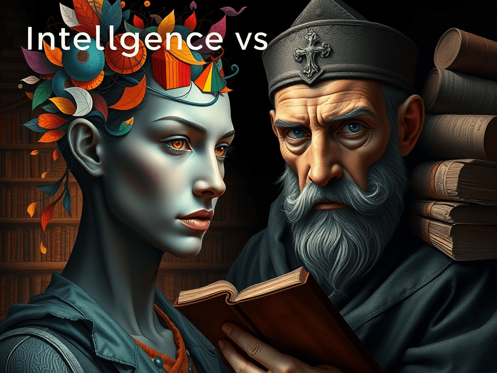 Intelligence VS Knowledge